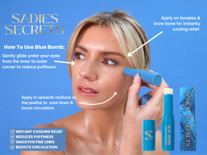 Blue Bomb - Cooling Eye and Skincare Stick