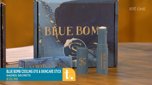 Puffy Eyes? Blue Bomb Cooling Eye & Skincare Stick — Works In Seconds