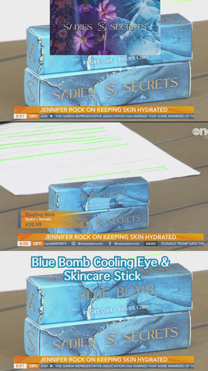 Puffy Eyes? Blue Bomb Cooling Eye & Skincare Stick — Works In Seconds